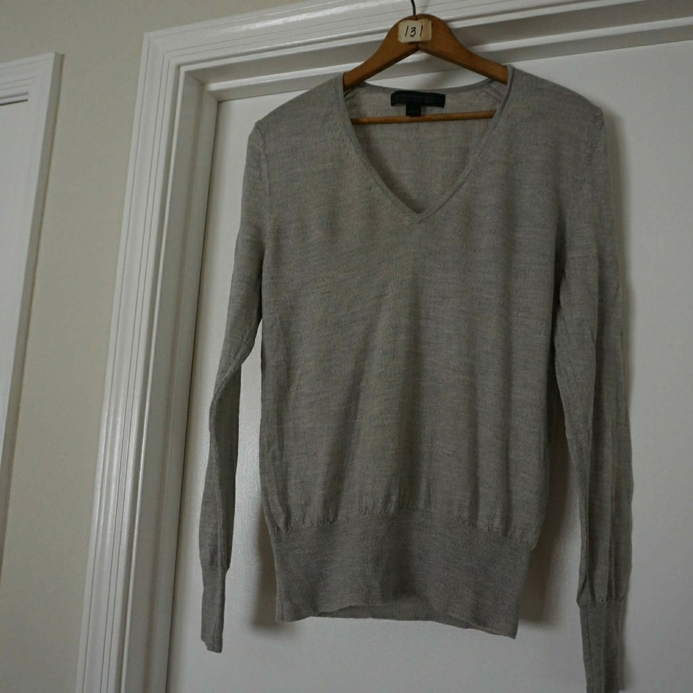 Express Design Studio V-Neck Sweater - Picture 2 of 8